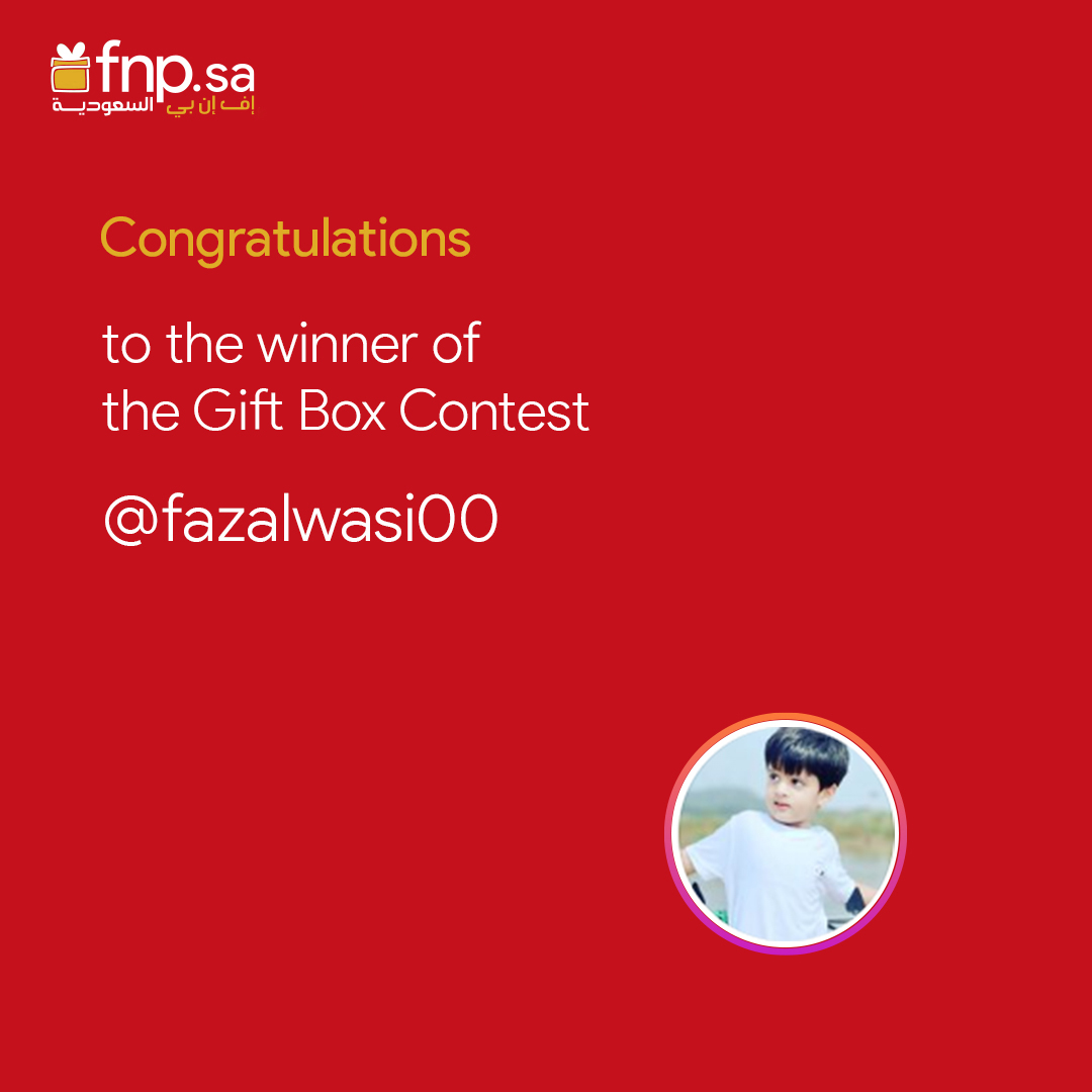fnpksa's tweet photo. Congratulations @fazalwasi00  guessing the right box. We can't wait for you to unbox your prize! 🤩

Stay tuned for more out of the box contests and exciting prizes. 🥳🥳

#FNPdotSA #winners #winnerannoucment #giveway #giftgiveaway #gifthampers #giftshop #gifting https://t.co/60J4vgffGS