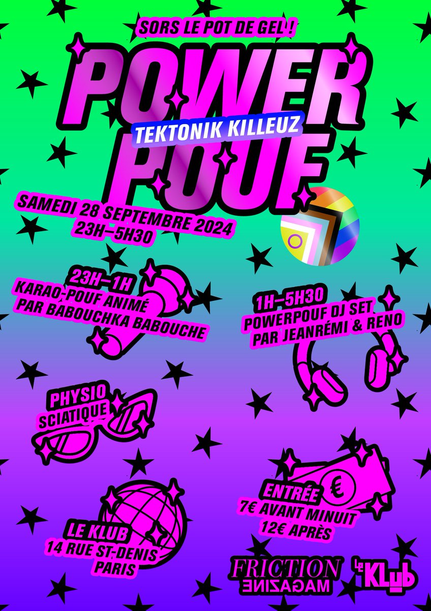 On fait une Powerpouf Tektonik à la fin du mois lol