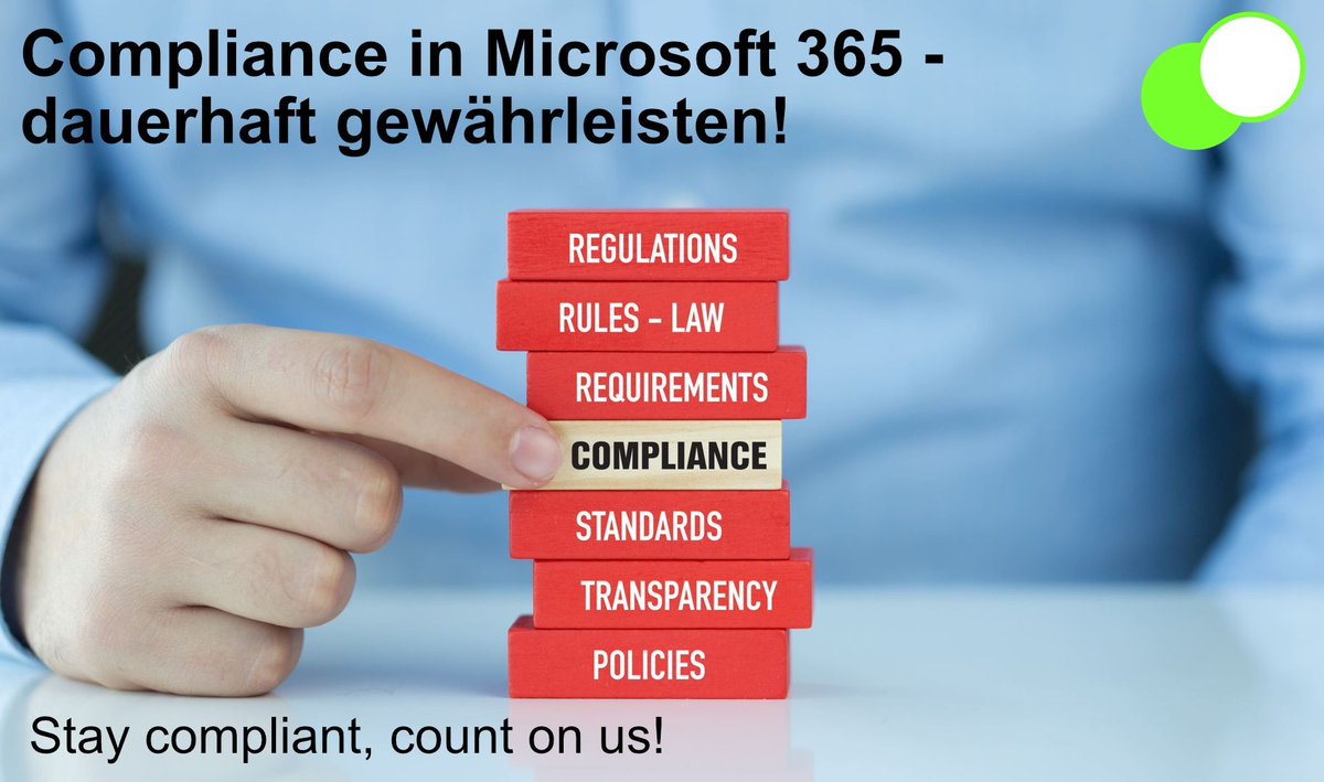 Centercon_GmbH's tweet photo. 🚀IT-Compliance im Unternehmen: Eine zunehmende Herausforderung ☁️

📈Sichern Sie die Compliance Ihres Unternehmens und bleiben Sie stets auf dem neuesten Stand – effizient, einfach und rechtssicher!
🌐 https://t.co/zzG9g0DFOT
#CloudManagement #Microsoft365 #Compliance #IT https://t.co/jAt56rp2k5
