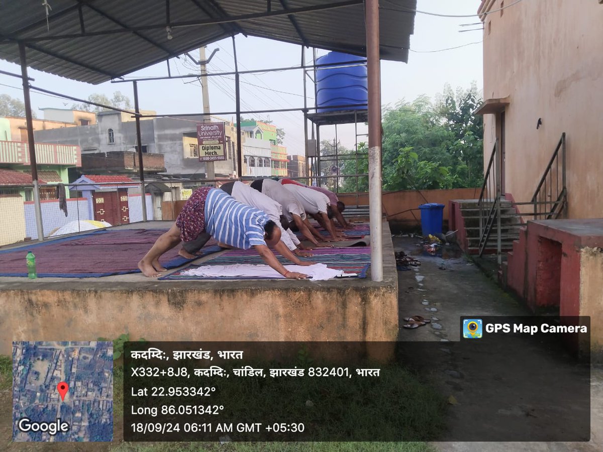 BhupendraK49308's tweet photo. Yoga Session (TRY Org.) at Ranchi, Dumka &amp; Saraikela https://t.co/7phpp6ZaNq
