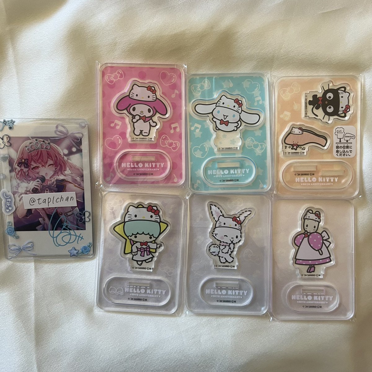 【交換】サンリオ ハローキティ 50周年 アクリルスタンド アクスタ ガム

【譲】 マイメロ シナモン KIRIMI キキ メル マロンクリーム

【求】ポチャッコ、ウサハナ

郵送希望です。
お気軽にお声掛け下さい。