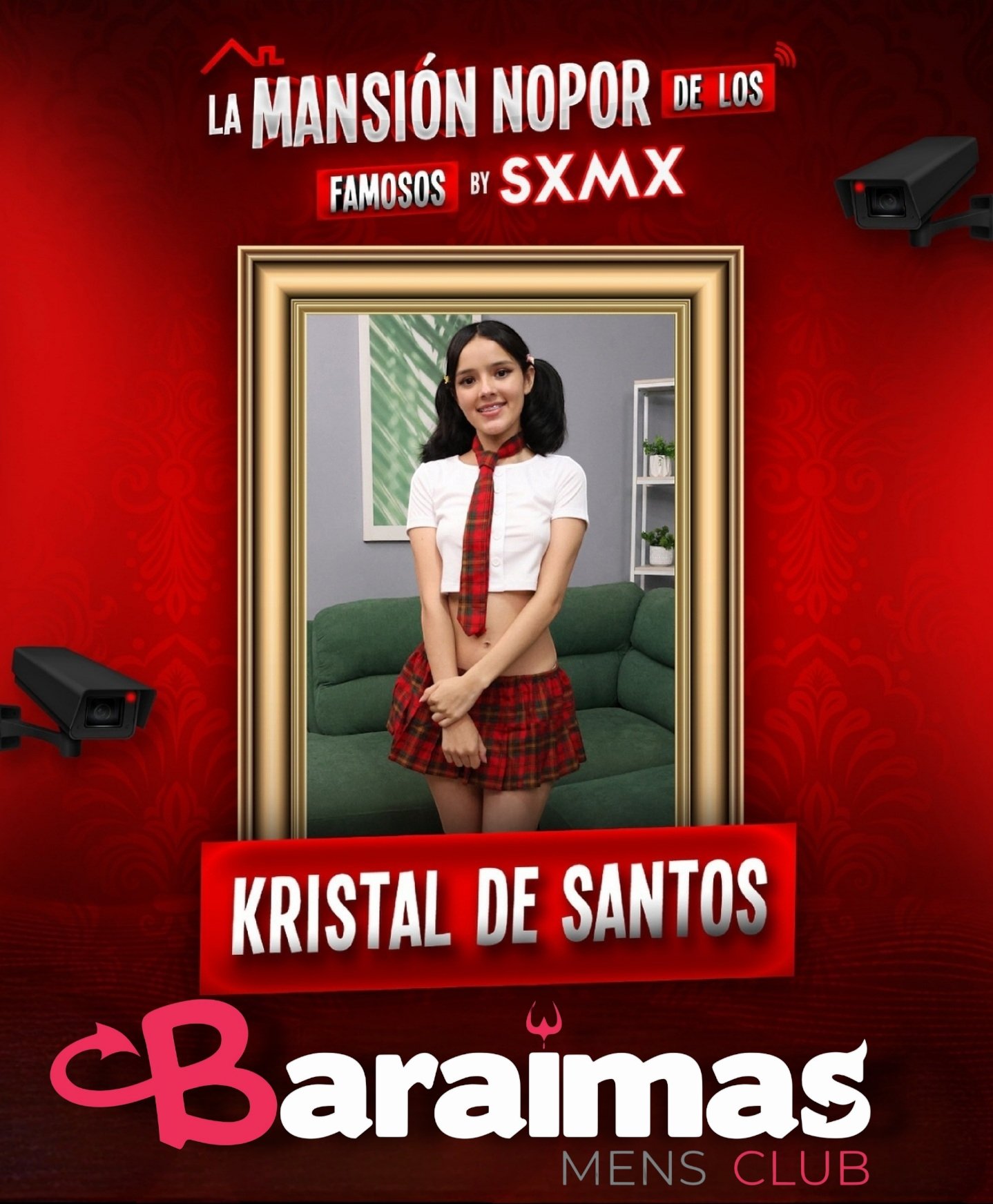 Kristal de Santos in a state of pure rapture