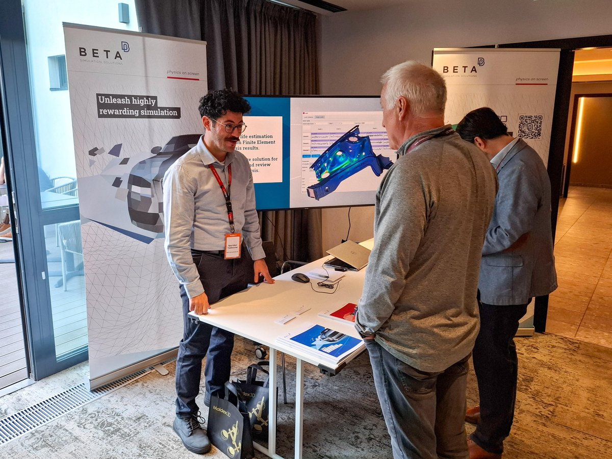 betacae's tweet photo. 🚀Yesterday was a fantastic experience in Budapest while exhibiting at the @Moldex3DGlobal Users' Meeting - Europe 2024.

Thank you to everyone who visited our booth and made this event such a success!

#BETACAE #PhysicsOnScreen #EngineeringSimulation #Moldex3D #Innovation https://t.co/zojWeRcxPO