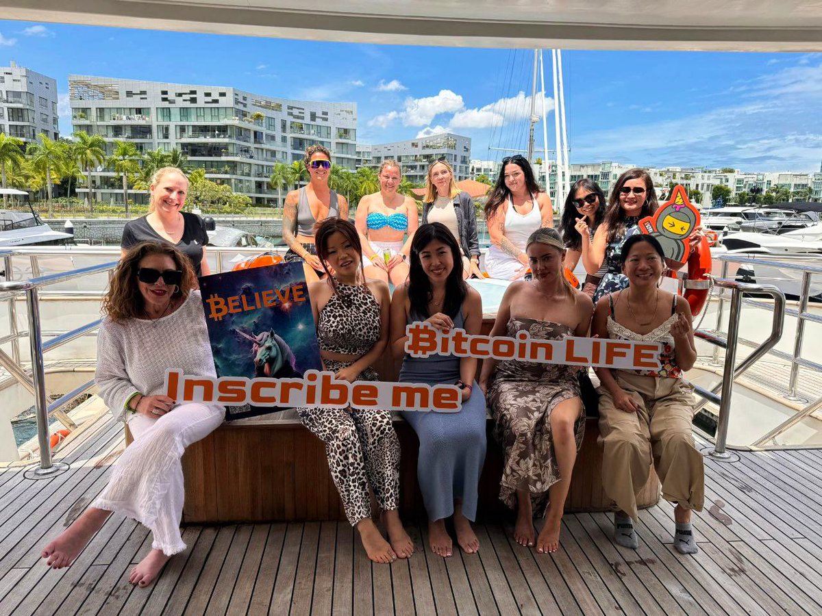 HighAsUnicorn's tweet photo. Where Queens go, you know that youβre in the right place! ππ¦
Web3Queens brunching on Star of the Sea!Weβre loving the #Bitcoin Life, and Runicorns be bringing sexy back to Mother Bitcoin!
You better BELIEVE it! LFG fam!
#RUNICORN #Rune1934 $HAU @BLIFEProtocol @pengwine @swandogs @natxwang @token2049 #token2049