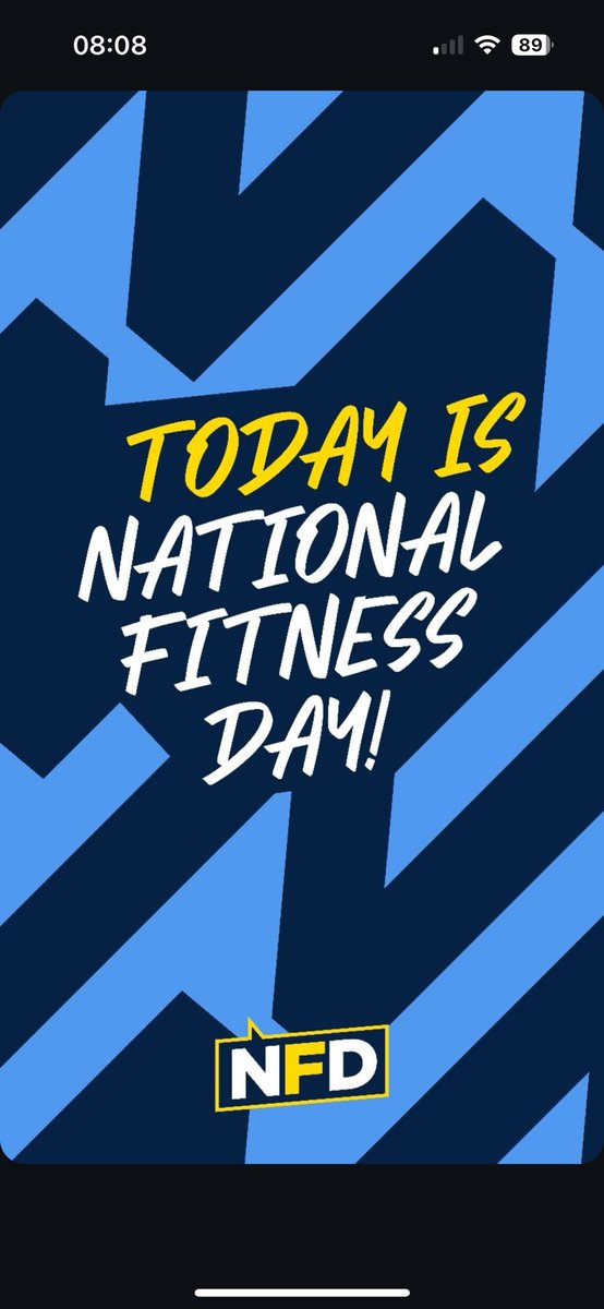 How we all moving and celebrating the power of being active today? #FitnessDay