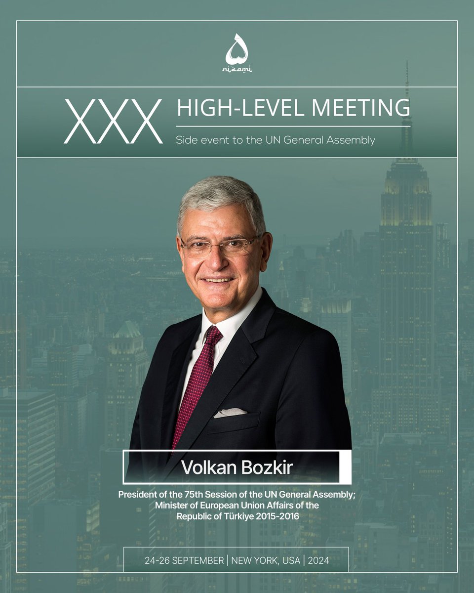 Nizami Ganjavi International Center - NGIC (@nizamiganjaviic) on Twitter photo We are proud to have 6 former Presidents of the <a href="/UN/">United Nations</a> General Assembly to join us
#XXXHLMeeting New York We are proud to have 6 former Presidents of the <a href="/UN/">United Nations</a> General Assembly to join us
#XXXHLMeeting New York