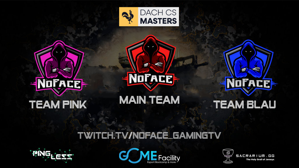 NoFaceGaming_DE's tweet photo. +++Dach CS Masters+++

Ergebnisse der 2.Spielwoche, Team Pink und Team Blau konnten den 2. Sieg in Folge einfahren, fürs #MainTeam gab es leider die erste Niederlage

Main Team:
10:13 Anubis
9:13 Ancient

Team Pink:
13:1 Nuke
13:8 Inferno

Team Blau:
19:16 Inferno
13:11 Ancient https://t.co/8u1Vz1Bxl8