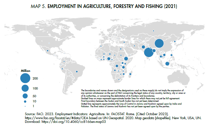 shuruaw's tweet photo. Approximately 25,500 people were employed in agriculture, forestry and fishing in Maldives in 2021. This is 10.5% of total employment in the country. https://t.co/4ZmT3P8bqW