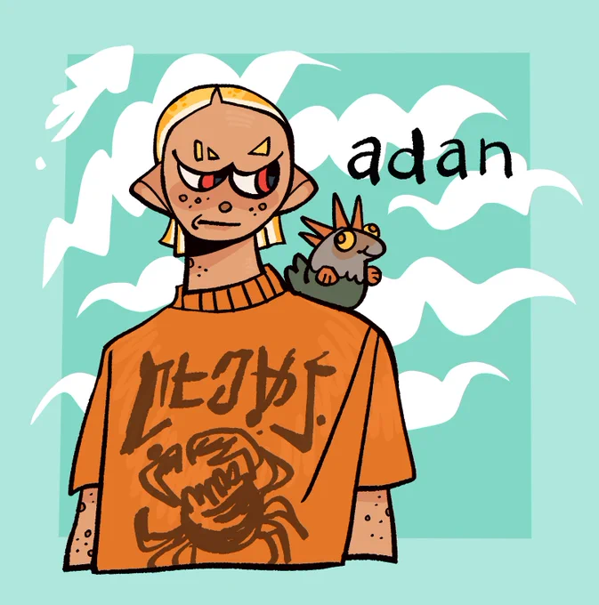 my new splatoon oc  
