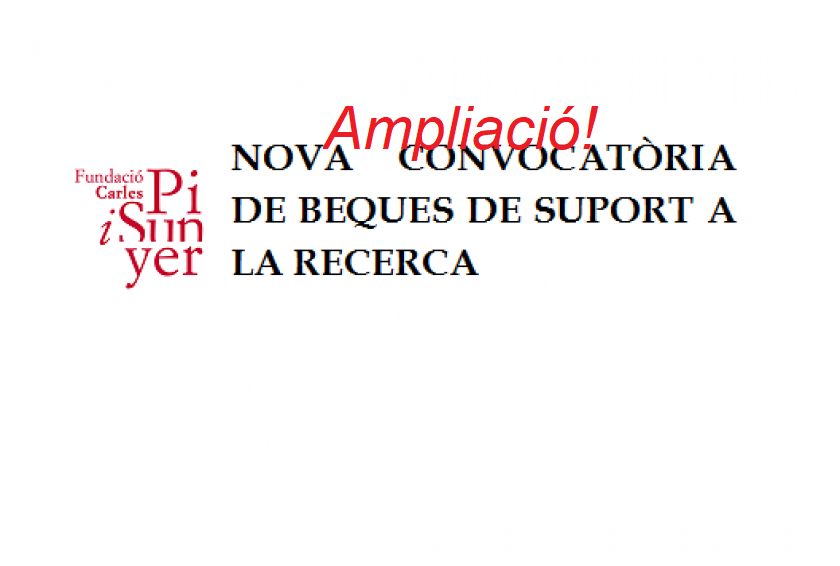 F Carles Pi i Sunyer (@fund_pisunyer) on Twitter photo AMPLIACIÓ! Convocatòria de beques de col·laboració en suport a la recerca per a l'Observatori de Govern Local de la <a href="/Fund_PiSunyer/">F Carles Pi i Sunyer</a> 
El període de presentació de candidatures s'ha ampliat!, finalitzarà el 25 de setembre de 2024.
pisunyer.org/la-fundacio/bl… AMPLIACIÓ! Convocatòria de beques de col·laboració en suport a la recerca per a l'Observatori de Govern Local de la <a href="/Fund_PiSunyer/">F Carles Pi i Sunyer</a> 
El període de presentació de candidatures s'ha ampliat!, finalitzarà el 25 de setembre de 2024.
pisunyer.org/la-fundacio/bl…
