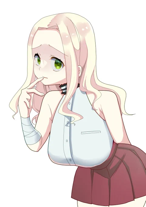 100日チャレンジ14日目オリキャラ二人目 設定はいろいろ考えてるけど名前がまだ決まってない 