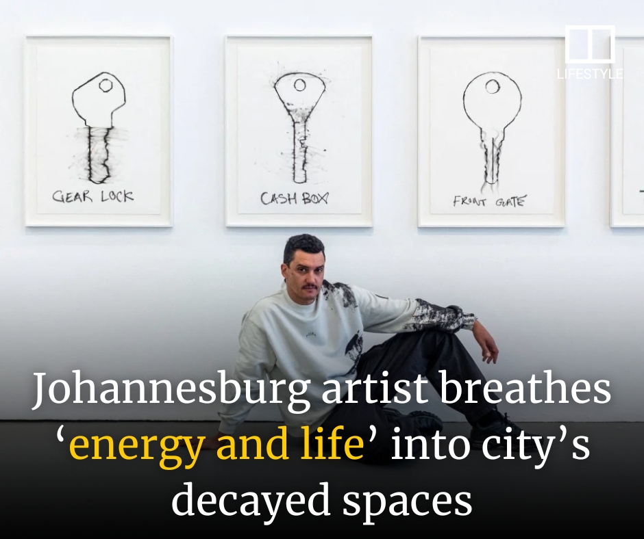 scmplifestyle's tweet image. Berlin-based artist #RobinRhode is known for transforming abandoned spaces in Johannesburg. He shares why the city keeps calling him back.

➡️: sc.mp/2b14ad