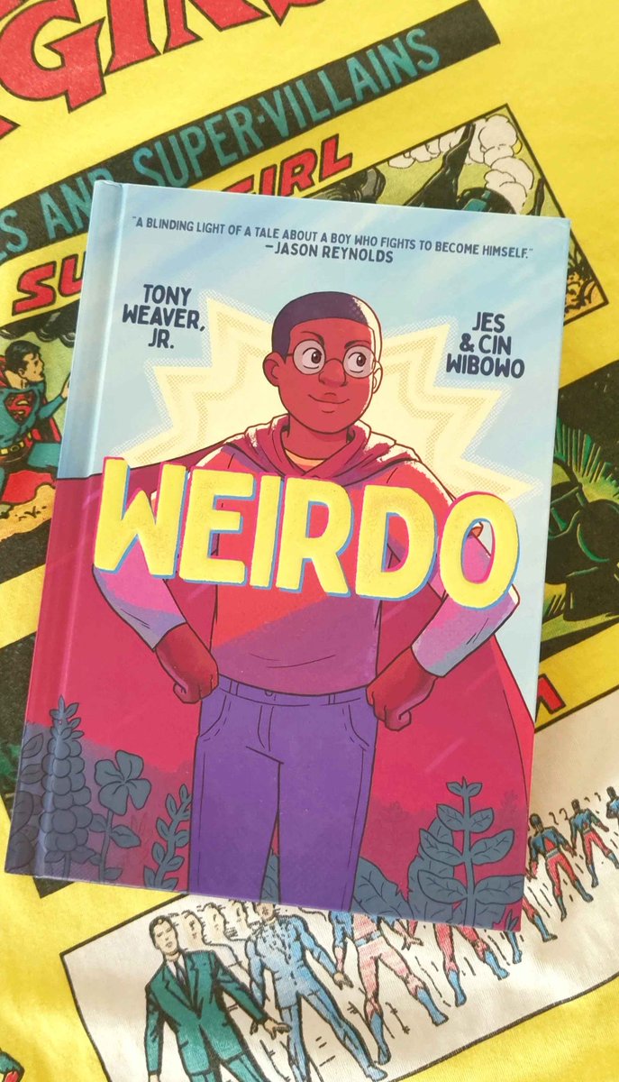 JesnCin's tweet photo. Happy Book Birthday to WEIRDO!! I illustrated this graphic novel! https://t.co/zQHDeW0MwO