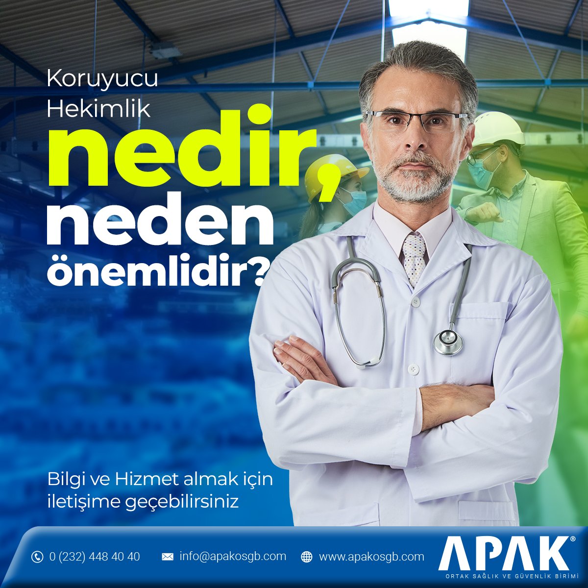Koruyucu Hekimlik Nedir? Neden Önemlidir?
👉 apakosgb.com/izmir-koruyucu…

apakosgb.com
info@apakosgb.com

#KoruyucuHekimlikNedir? #NedenÖnemlidir? #KoruyucuHekimlik  #KoruyucuHekimlikNedir #işyerihekimi #Meslekhastalığı #salgınhastalıkları #apakosgb
