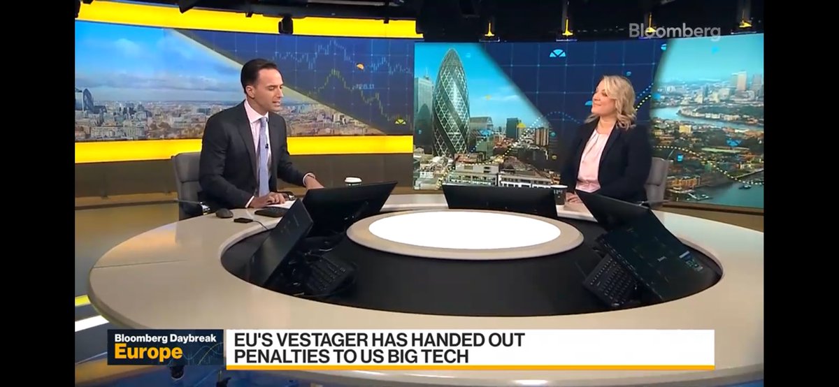 Pleasure to be on <a href="/Bloomberg/">Bloomberg</a>  yesterday to discuss #AI and #EU #digital sovereignty on an eventful day!