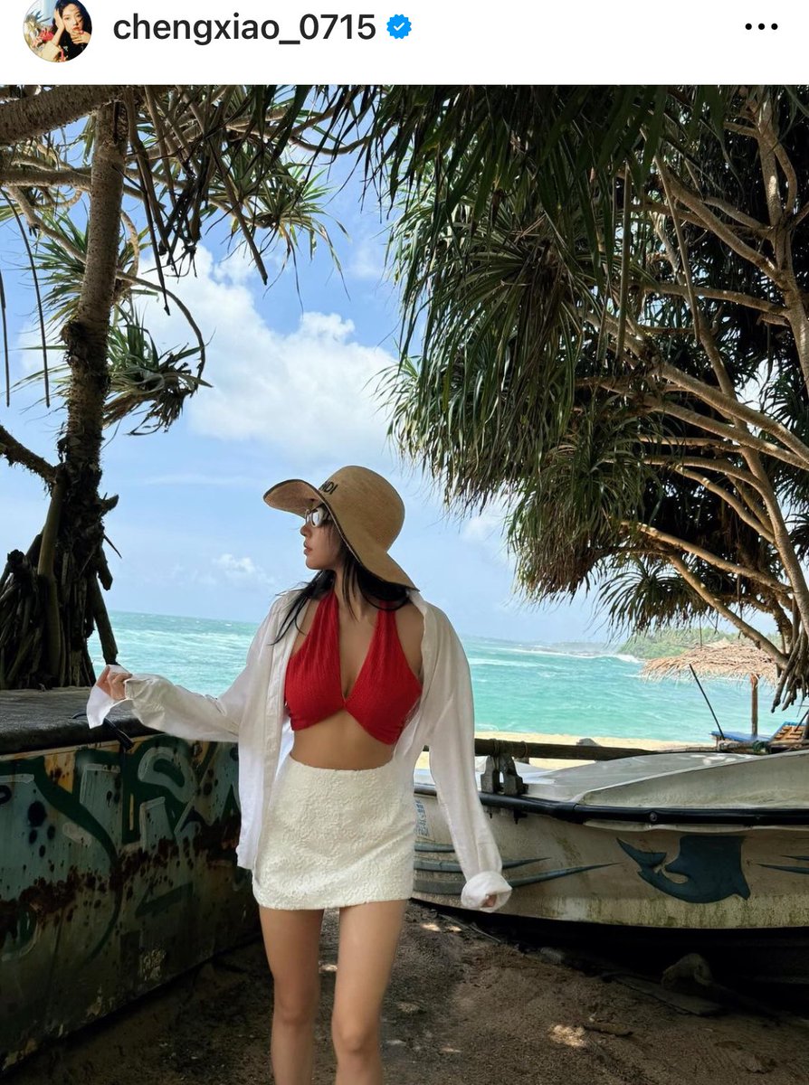 07_mariyah's tweet photo. #ChengXiao INSTAGRAM update (18-09-24)
- On her Red 👙👙🌞☀️😎

https://t.co/9KG7tJv1t1 https://t.co/lLTWsTkRZY