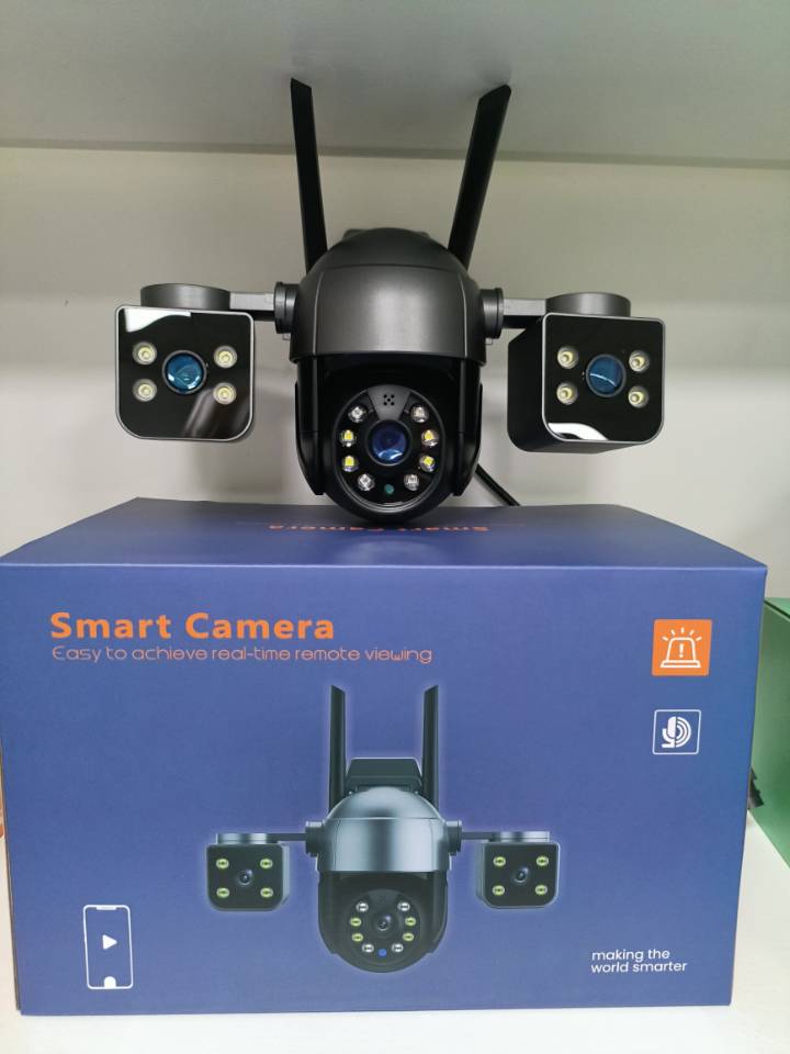 uemon_tech's tweet photo. Three lens in one, 2MP+2MP+2MP resolution. Tuya APP, also support voice control by Alexa &amp; Google home.
https://t.co/VvQrRXNHsF https://t.co/3rN5pXj6Qm