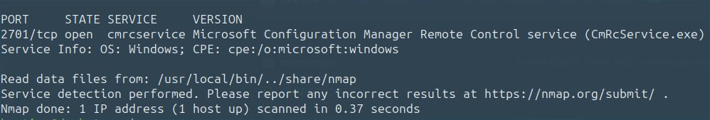 Ever found the Remote Control service of SCCM/MECM on TCP Port 2701? Turns out there is no easy way  to check logins against the service on Linux where you could not use CmRcViewer.exe. So I wrote a script that could do it. It's available on github.com/bka-dev/CmRcAu…

#infosec