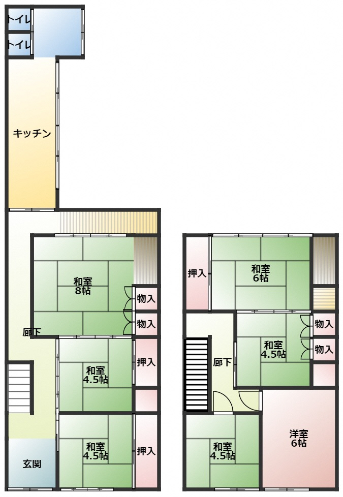 uozu_city's tweet image. 【100円空き家バンク】
＜物件紹介＞ 
▶場所：魚津市金浦町１番25号
▶建築時期：昭和32年
▶構造：木造２階建て
▶間取：１階⇒３部屋＋キッチン、２階⇒４部屋
▶募集期間：９月１日(日)～９月30日(月)

詳しくはこちら👇
uozu-akiya.jp/100yen/100-002/

#魚津 #100円空き家バンク