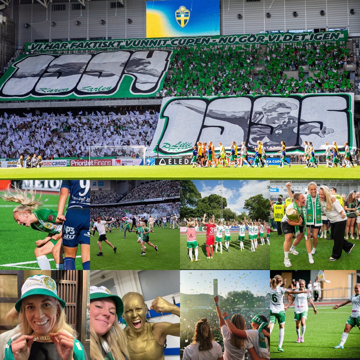 För allt som har varit - till idag. Hammarby i Champions League. Jag är så stolt att vi äntligen får visa upp världens vackraste förening för Europa. Låt det bli ytterligare ett minne för livet. Slut upp ikväll och visa vad Hammarbyismen är och alltid har varit💚🤍