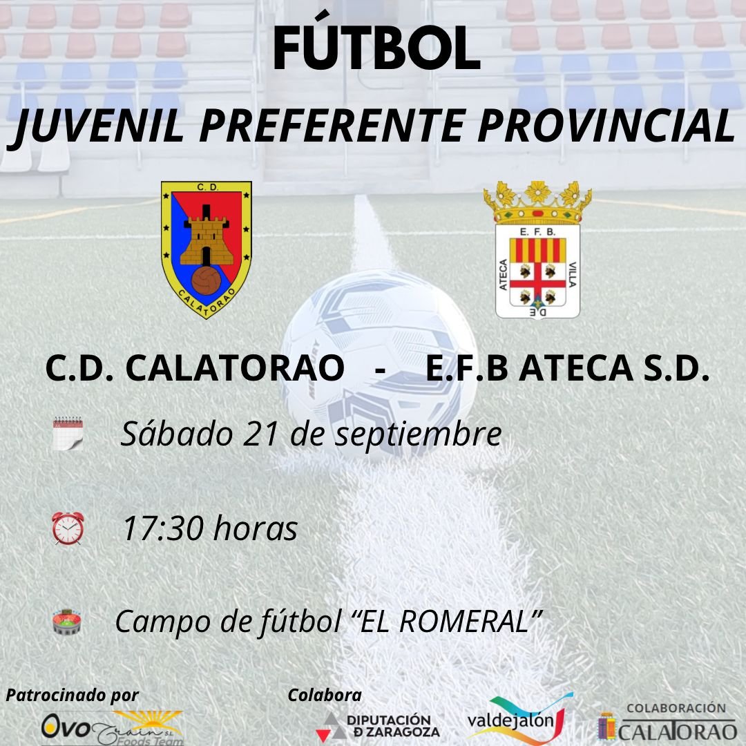 Este finde semana jugamos en casa!
Juveniles y Regionales juegan este finde en el Romeral. No dudes en subir a animar, que lo agradecerán.
Aupa Cabaxa! 🔴🔵