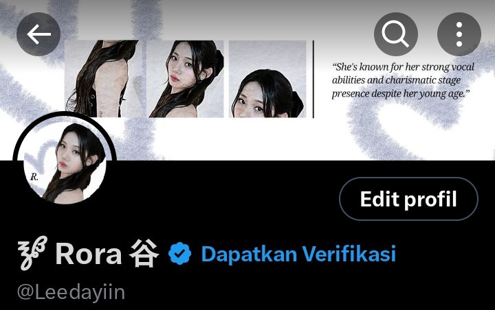Makasih layout cantiknya💕 I love you😘