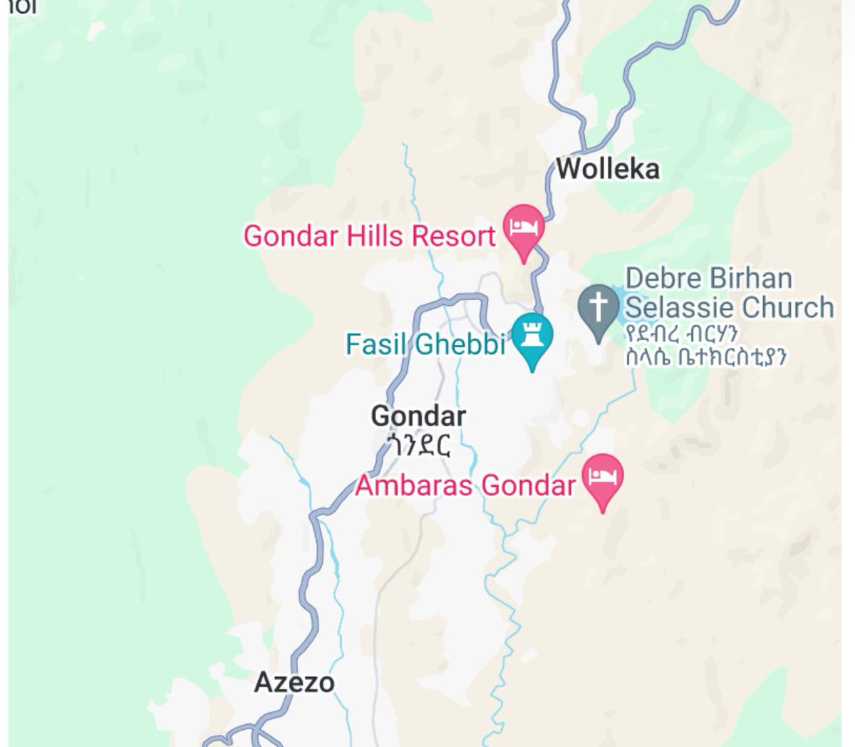 AmharaArmy's tweet photo. Breaking 🚨: The Amhara Fano in #Gondar are making a significant move to take control of Gondar City!
After taking #Dabark and #Dabat yesterday, they are now pushing to gain full control of the city.
It’s developing situation and We will keep you updated. https://t.co/rUw3i7zcwv