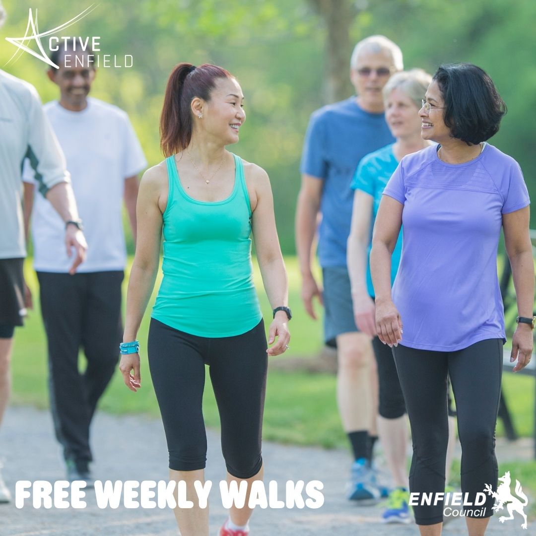 ActiveEnfield's tweet image. 👟🌳 Join our FREE weekly walks in Enfield! Explore parks, meet new friends, and stay active. No booking needed. 

Details: activeenfield.uk 

#FreeWalks #ActiveEnfield #CommunityFitness #Enfieldfitness #Freefitness