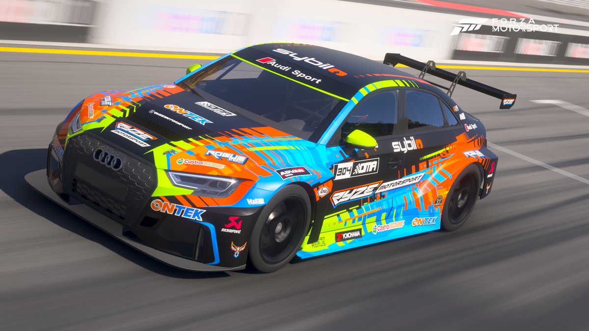 ESV_Phoenix's tweet image. @RyzeMotorsport Audi RS3 LMS.
For RZM Juiced in the OMA Touring Cars.
#PhoenixDesign 
#FMshare 
#AudiSport 
@ForzaMotorsport 
#ForzaMotorsport