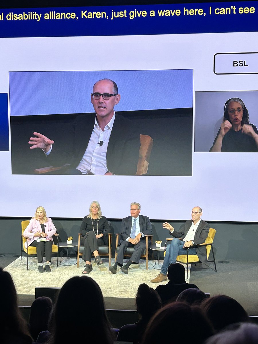 Our host David Sneddon <a href="/Google/">Google</a> intros what they’re up to at @DisabilityIN and what they did at the <a href="/Olympics/">The Olympic Games</a> and <a href="/Paralympics/">Paralympic Games</a> to help with #accessibility , kick starting EMEA integration and building the community