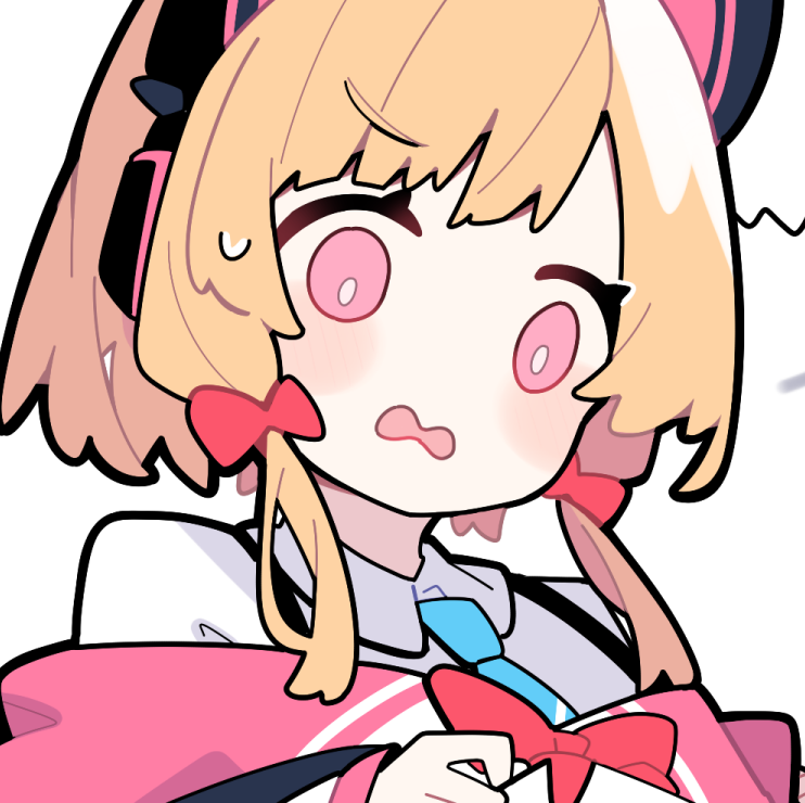 才羽モモイ(ブルアカ) 「ンモモイ… 」|ペケこ@バーチャルめうしおじさんのイラスト