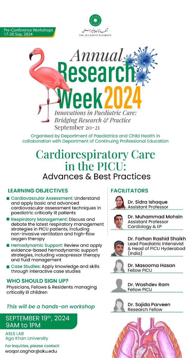 #AnnualResearchWeek
#SimulationWeek
<a href="/AKUGlobal/">Aga Khan University</a> 
<a href="/AKUPaediatrics/">AKU Paediatrics</a>