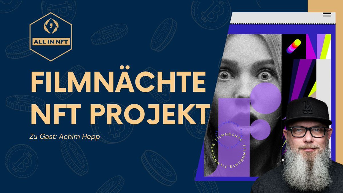 Die Filmnächte haben ein NFT Projekt? JA! In dieser Folge erfährst du wie das Projekt entstanden ist und wie auch im deutschsprachigen Raum NFTs überzeugen können. <a href="/heppwiegand/">HW/P</a> <a href="/achimh/">achimh.eth 🍌 spreading love ♥️ /dd</a> <a href="/wiegimania/">wiegimania.9dcc.eth 🦧 🍌</a>
Hier geht es zum Video:
bit.ly/4etxwsc