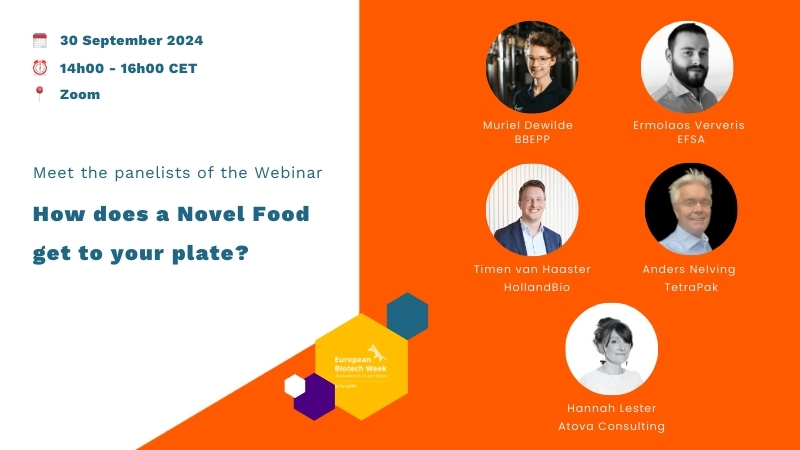 European Biotech Week (@biotechweek) on Twitter photo Join How does a Novel Food get to your plate?
The confirmed panelists are:
Muriel Dewilde, <a href="/BioBaseEuropePP/">Bio Base Europe PP</a>
Ermolaos Ververis, <a href="/EFSA_EU/">EFSA</a>
Timen van Haaster, <a href="/hollandbio/">hollandbio</a>
Anders Nelving, <a href="/tetrapak/">Tetra Pak</a>
Hannah Lester CEO of <a href="/AtovaConsulting/">ATOVA Regulatory Consulting</a> .
Register at: lnkd.in/e8zFDZvU Join How does a Novel Food get to your plate?
The confirmed panelists are:
Muriel Dewilde, <a href="/BioBaseEuropePP/">Bio Base Europe PP</a>
Ermolaos Ververis, <a href="/EFSA_EU/">EFSA</a>
Timen van Haaster, <a href="/hollandbio/">hollandbio</a>
Anders Nelving, <a href="/tetrapak/">Tetra Pak</a>
Hannah Lester CEO of <a href="/AtovaConsulting/">ATOVA Regulatory Consulting</a> .
Register at: lnkd.in/e8zFDZvU