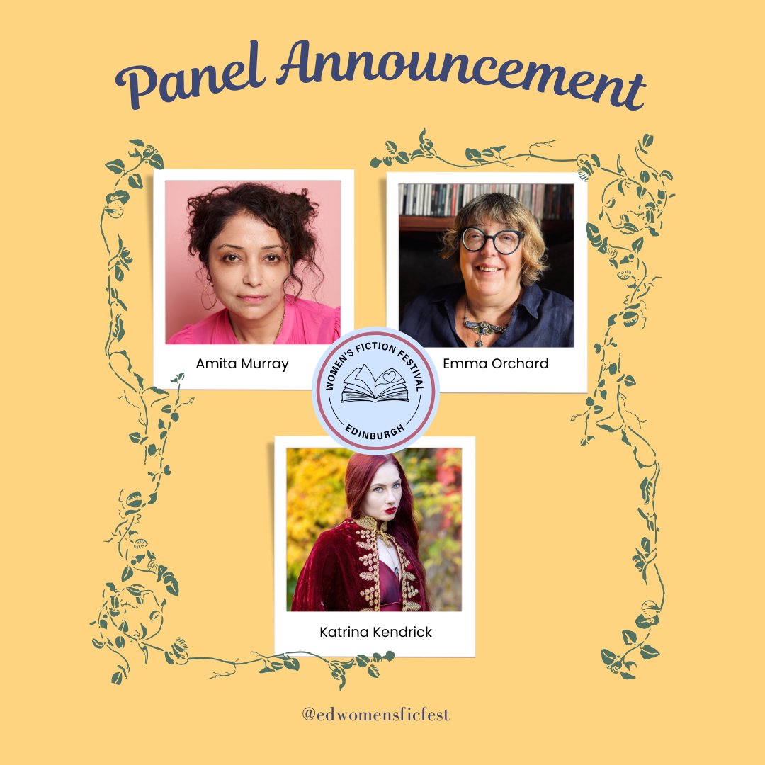 Edinburgh Women's Fiction Festival (@edwomensficfest) on Twitter photo 💖 Step back in time with our Regency Romance Panel! Join Amita Murray and Alison Bonomi (aka Emma Orchard) as they explore swoon-worthy heroes and unladylike behaviour in the Regency era. Don’t miss it! ✨ edwomensficfest.co.uk/our-panels <a href="/AmitaMurray/">Amita Murray</a> 💖 Step back in time with our Regency Romance Panel! Join Amita Murray and Alison Bonomi (aka Emma Orchard) as they explore swoon-worthy heroes and unladylike behaviour in the Regency era. Don’t miss it! ✨ edwomensficfest.co.uk/our-panels <a href="/AmitaMurray/">Amita Murray</a>