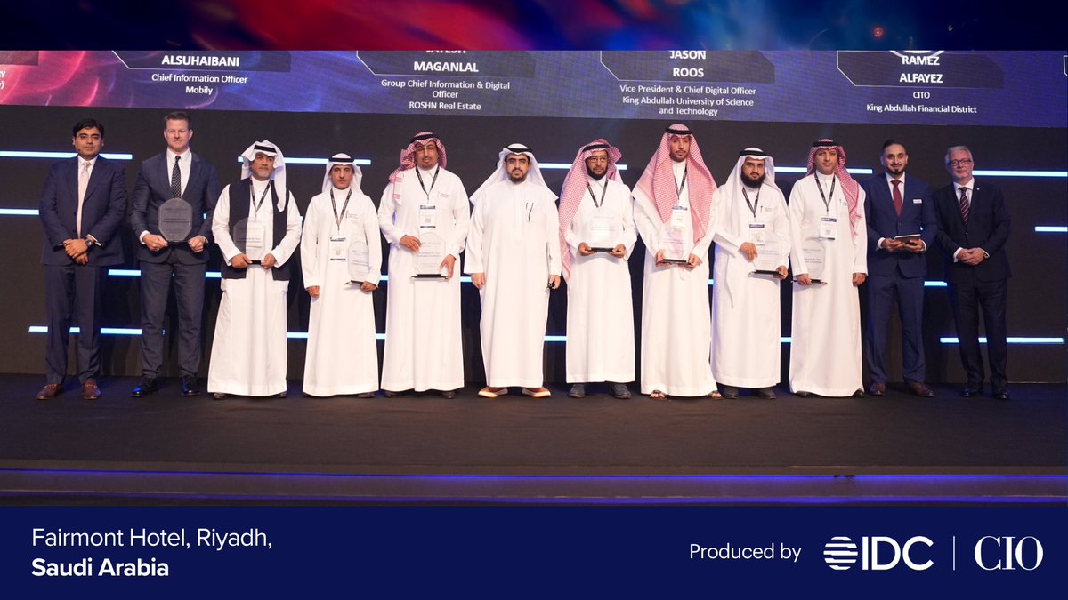 A heartfelt "Thank you" to our Advisory Council members for their continuous support and contribution to the 14th edition of the IDC Saudi Arabia CIO Summit.