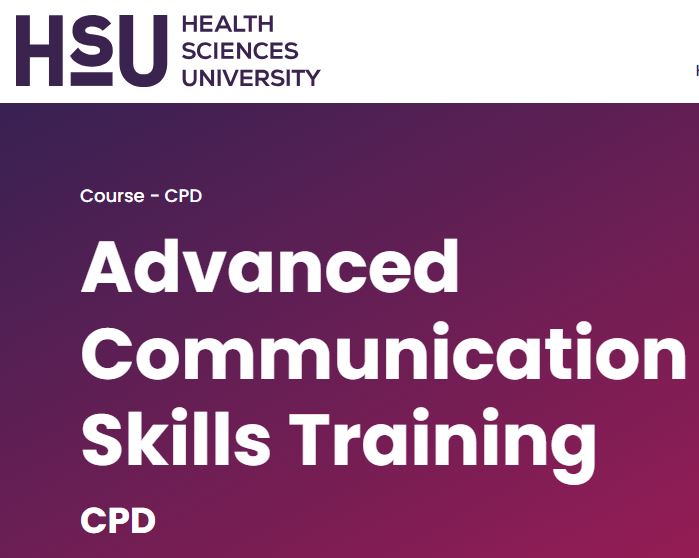 Starting in November, we will be offering Advanced Communication Skills Training <a href="/HealthSciUni/">Health Sciences University | HSU</a>, evidence based experimental workshops with accredited facilitators and professional actors.  Book your spot! <a href="/NHS_WCA/">Wessex Cancer Alliance</a> #communication #ACST #breakingbadnews #endoflifediscussions