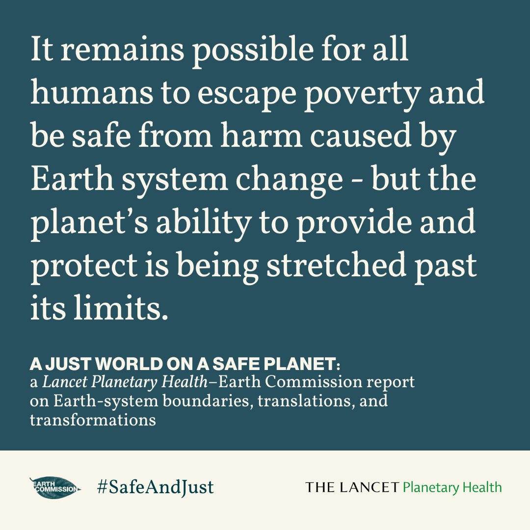 The Earth Commission (@safejustplanet) on Twitter photo New Earth Commission paper published in <a href="/TheLancetPlanet/">The Lancet Planetary Health</a> includes a review of the levers that must be used to achieve necessary transformations to reach the #SafeAndJust space.
All require governance transformation, from a local to a global scale.
earthcommission.org/new-research-r… New Earth Commission paper published in <a href="/TheLancetPlanet/">The Lancet Planetary Health</a> includes a review of the levers that must be used to achieve necessary transformations to reach the #SafeAndJust space.
All require governance transformation, from a local to a global scale.
earthcommission.org/new-research-r…