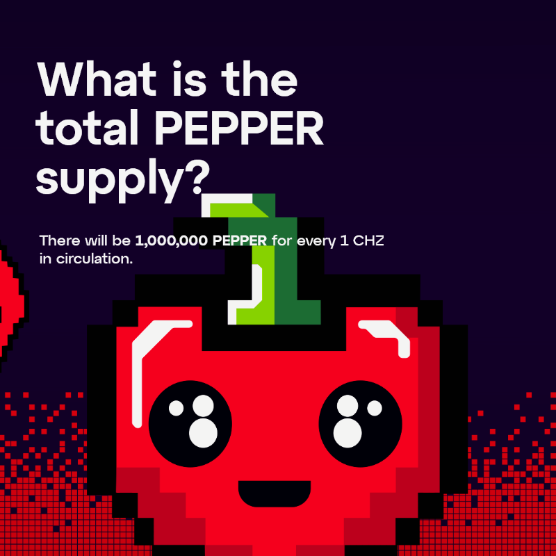 Chiliz's tweet photo. $PEPPER Airdrop 🪂🎁
Here is everything you need to know 👇

📅 September 30th, 12:00 PM CEST
✅ Eligible by holding at least 100 CHZ on Chiliz Chain or staking at least 100 CHZ on https://t.co/YaHsgwm7ze
🌶️  150,000 $PEPPER airdropped for every 1 CHZ hold/staked

🌐 @PepperChain