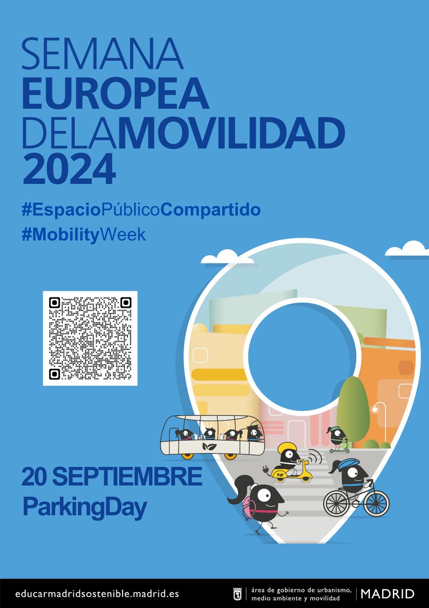 El viernes celebramos el Parking Day, ¿te apuntas a una movilidad sostenible? #proyectoSTARS