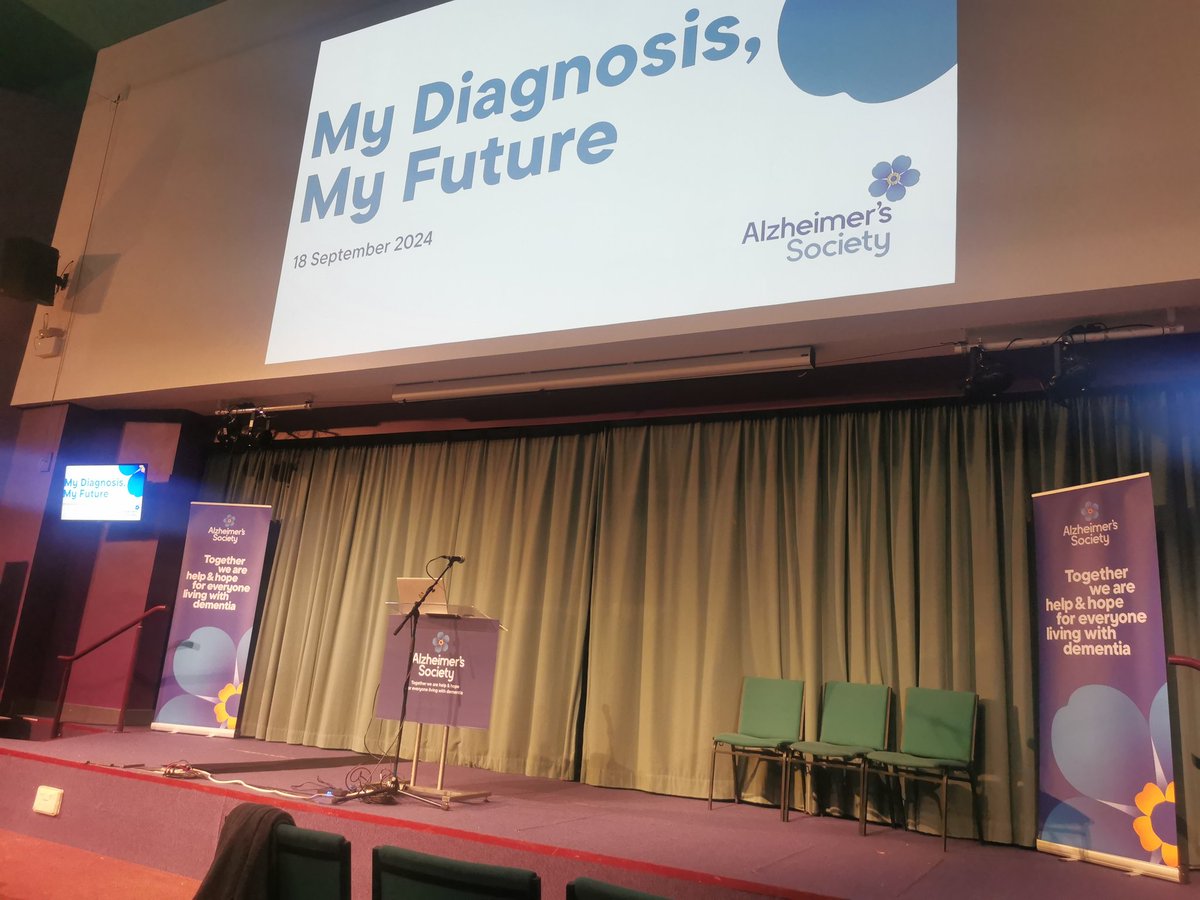 We are attending <a href="/alzheimerssoc/">Alzheimer's Society</a> conference today.