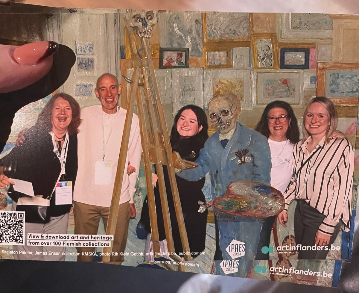 We had such a great night at the welcome drinks at #ipres2024 🥂 so grateful to the #digipres community for being such a fun and welcoming group!