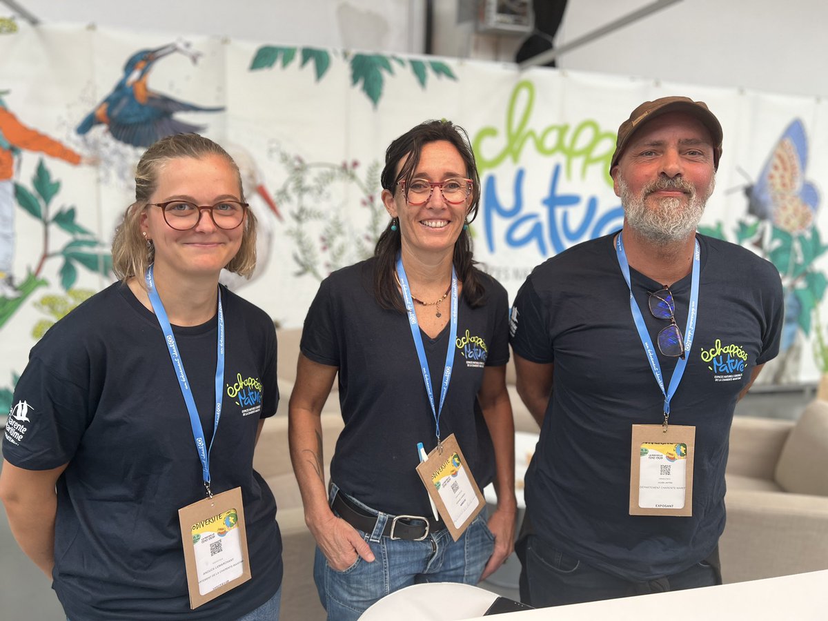 Les Assises de la biodiversité🌿🐝 débutent ce matin en Charente-Maritime à La Rochelle, et pour 3 jours. 
La Charente-Maritime est fière d’accueillir cet évènement national, le Département étant engagé dans une politique ambitieuse de préservation de la biodiversité 🌳💡
Voir le