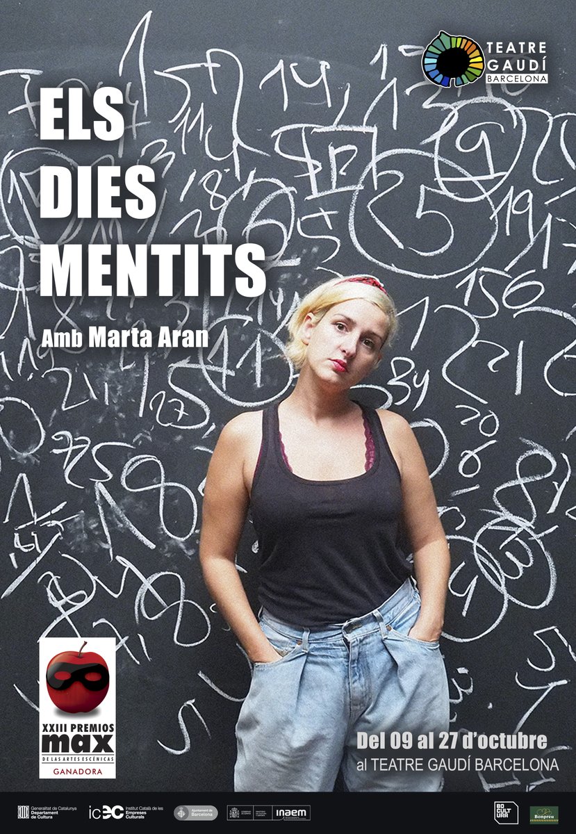 ELS DIES MENTITS | ESTRENA 9 D'OCTUBRE | SALA GRAN

👉 Torna Marta Aran amb el seu monòleg sobre l'anorgàsmia 'Els Dies Mentits', guanyador del Premi Max com Autora Revelació el 2020.

Un èxit de crítica i públic nascut a la <a href="/SalaFlyhard/">Sala Flyhard</a> 

🎟️ Entrades a: bit.ly/2zhkQpO