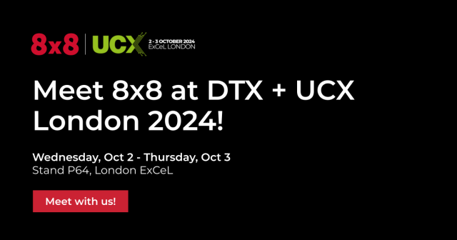 lisaaitken88's tweet photo. 8x8 is exhibiting at Stand P64 at DTX + UCX London on 2-3 October, and if you pre-book an @8x8 #ContactCentre demo at the event, you'll be entered to win hospitality tickets to a Premier League game at @SouthamptonFC! #DTXLondon #CCaaS #CX #AI https://t.co/NYvzJyVJvs https://t.co/c2tE6B2JFo