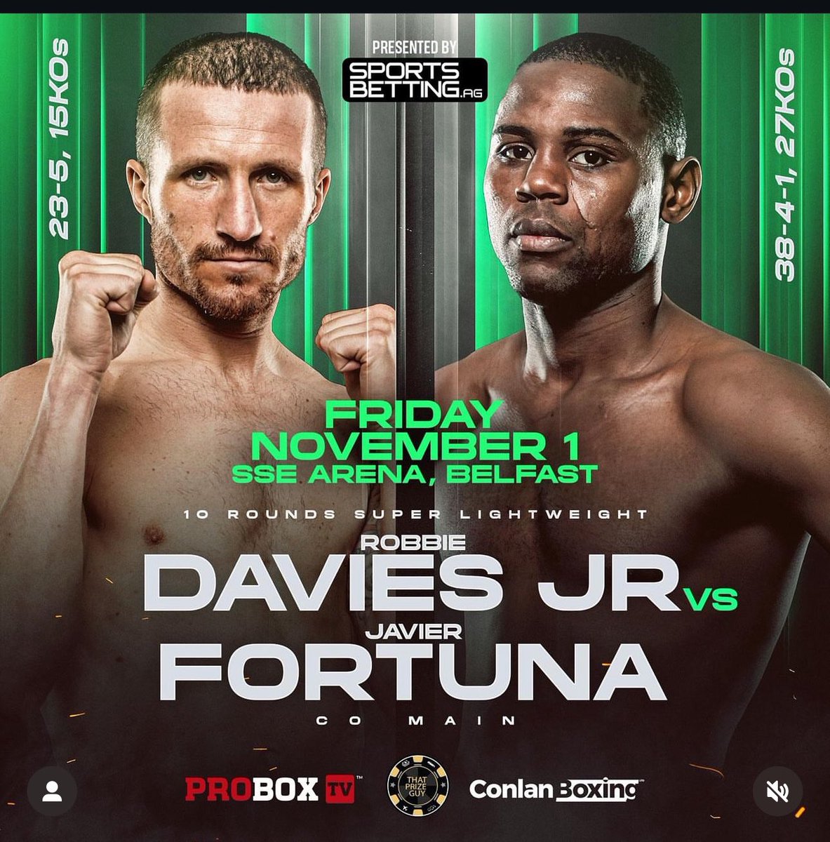 Belfast 🇮🇪📍✈️🥊