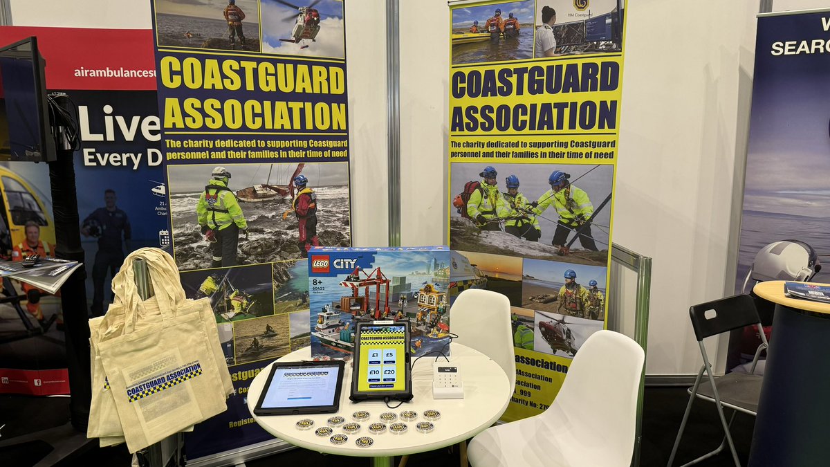 It’s day one of the <a href="/emergencyukshow/">The Emergency Services Show</a> at the NEC in Birmingham. Come and visit us at stand Q221 in the collaboration zone to find out more about the charity dedicated to supporting <a href="/HMCoastguard/">HM Coastguard</a> personnel and their families in their time of need #999Coastguard #SARFamily