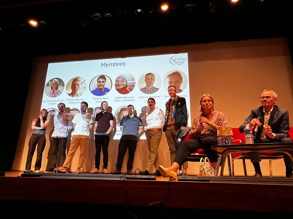 Le séminaire SFMU débute par la commission jeune...
ce matin: commissions et boards
cet apres-midi: transformation de la médecine d'urgence