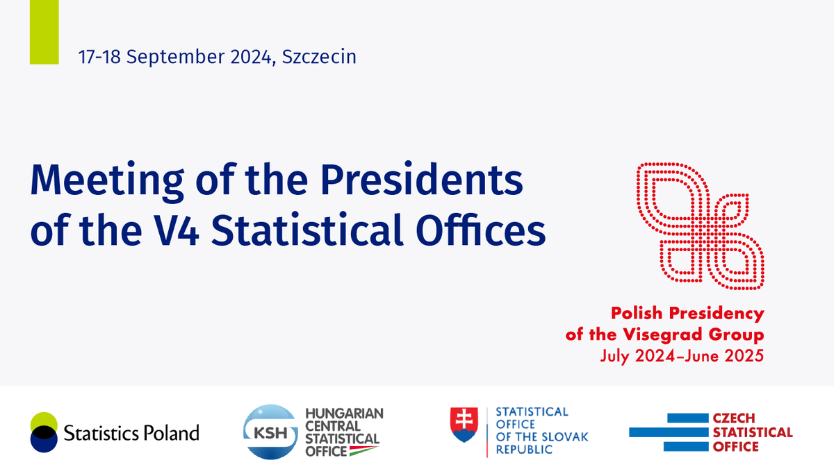 StatPoland's tweet photo. President #StatPoland chairs the meeting of Presidents of the #V4 NSIs, taking place in Szczecin, during which the Annex to the Memorandum on statistical cooperation covering the plan for actions within the Polish Presidency will be signed
@statistickyurad @StatUrad @StatsHungary https://t.co/0cr5ZLZutv
