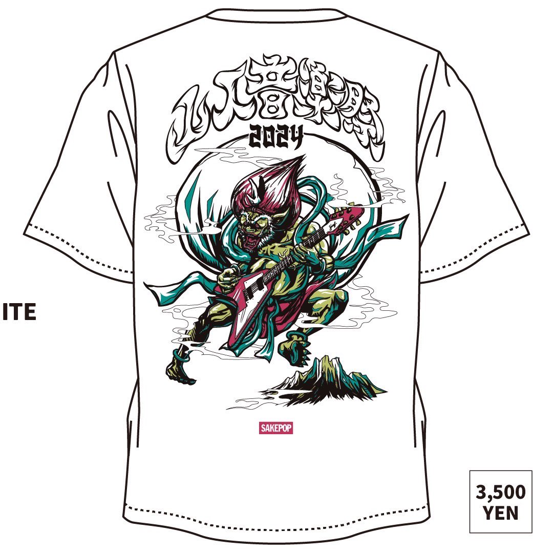 ライブゾーンTシャツの画像です！ 最高すぎますね！山人音楽祭でしか